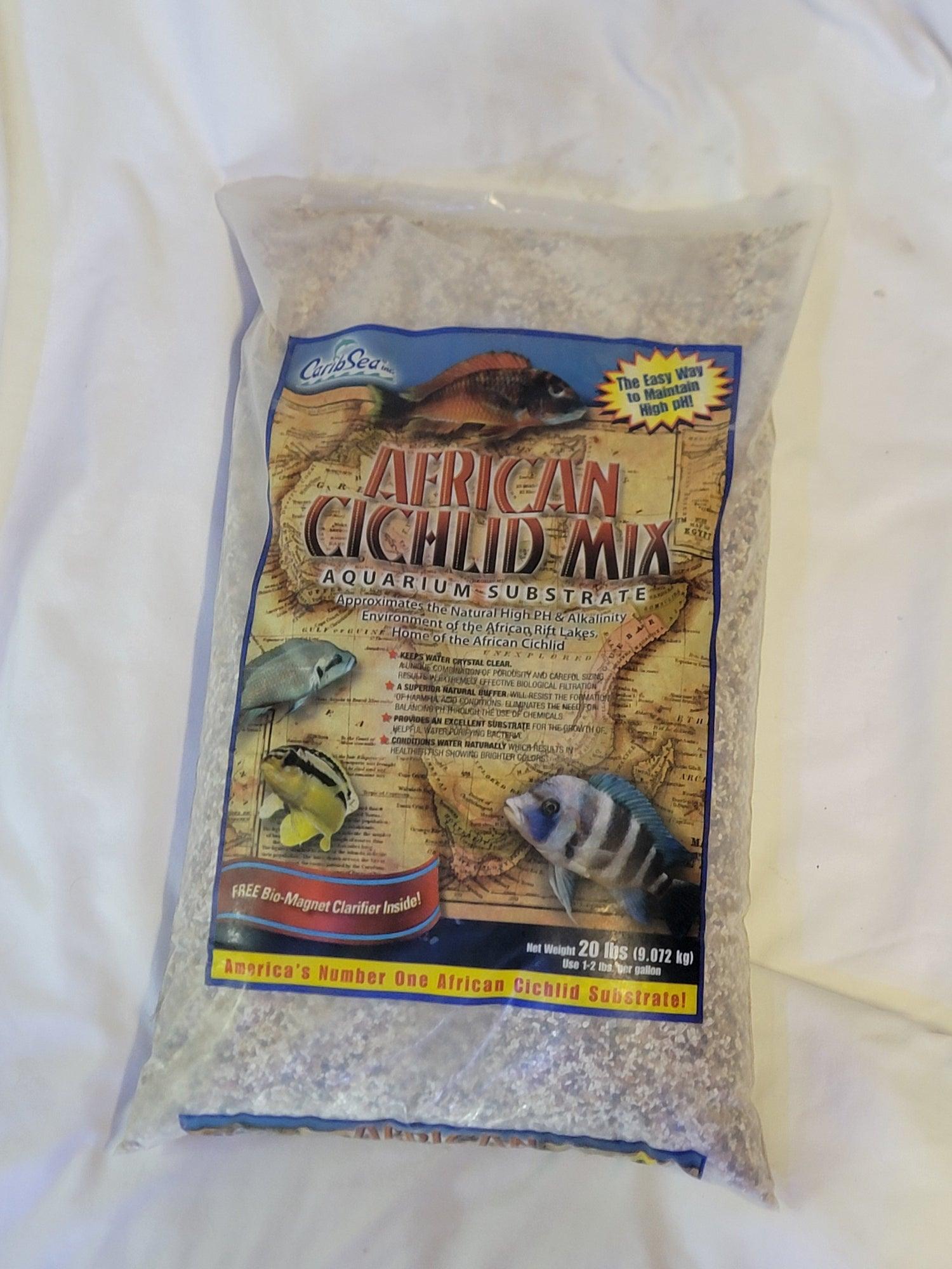 African Cichlid Ivory Coast Mix (25lb) - Ruby Mountain Aquarium supply