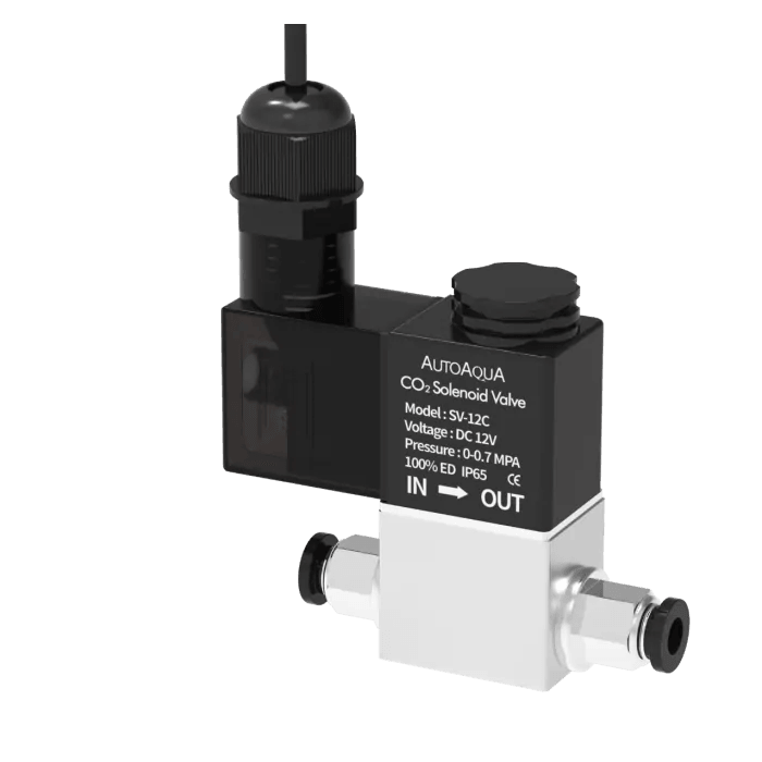 CoralVue HYDROS DC CO2 Solenoid Valve - Ruby Mountain Aquarium supply