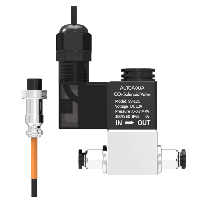 CoralVue HYDROS DC CO2 Solenoid Valve - Ruby Mountain Aquarium supply