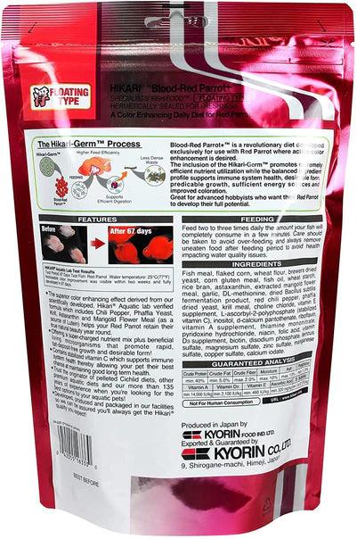 Hikari Blood Red Parrot+ Mini Pellet Food - Ruby Mountain Aquarium supply