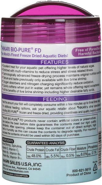 Hikari Spirulina Brine Shrimp Freeze Dried Food - Ruby Mountain Aquarium supply