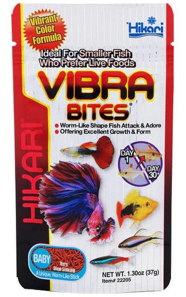 Hikari Vibra Bites Baby Tropical Fish Food - Ruby Mountain Aquarium supply