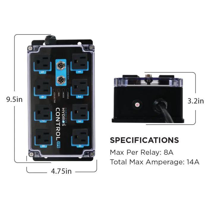 HYDROS Control XP8 Energy Bar (Controller Only) - Ruby Mountain Aquarium supply