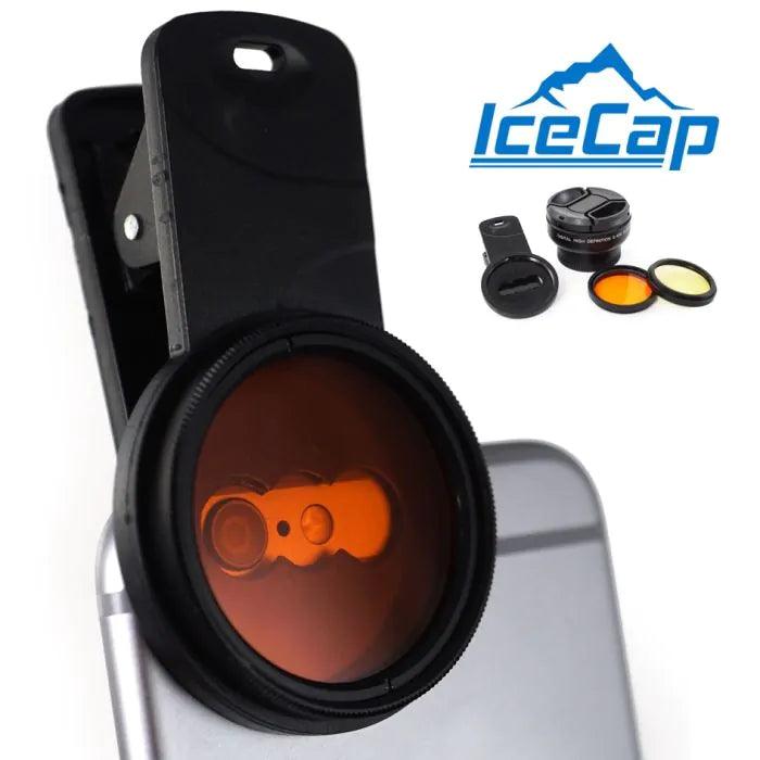 IceCap Clip-on Photo Lens Kit - Ruby Mountain Aquarium supply