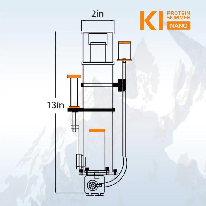 IceCap K1 Nano Protein Skimmer - Ruby Mountain Aquarium supply