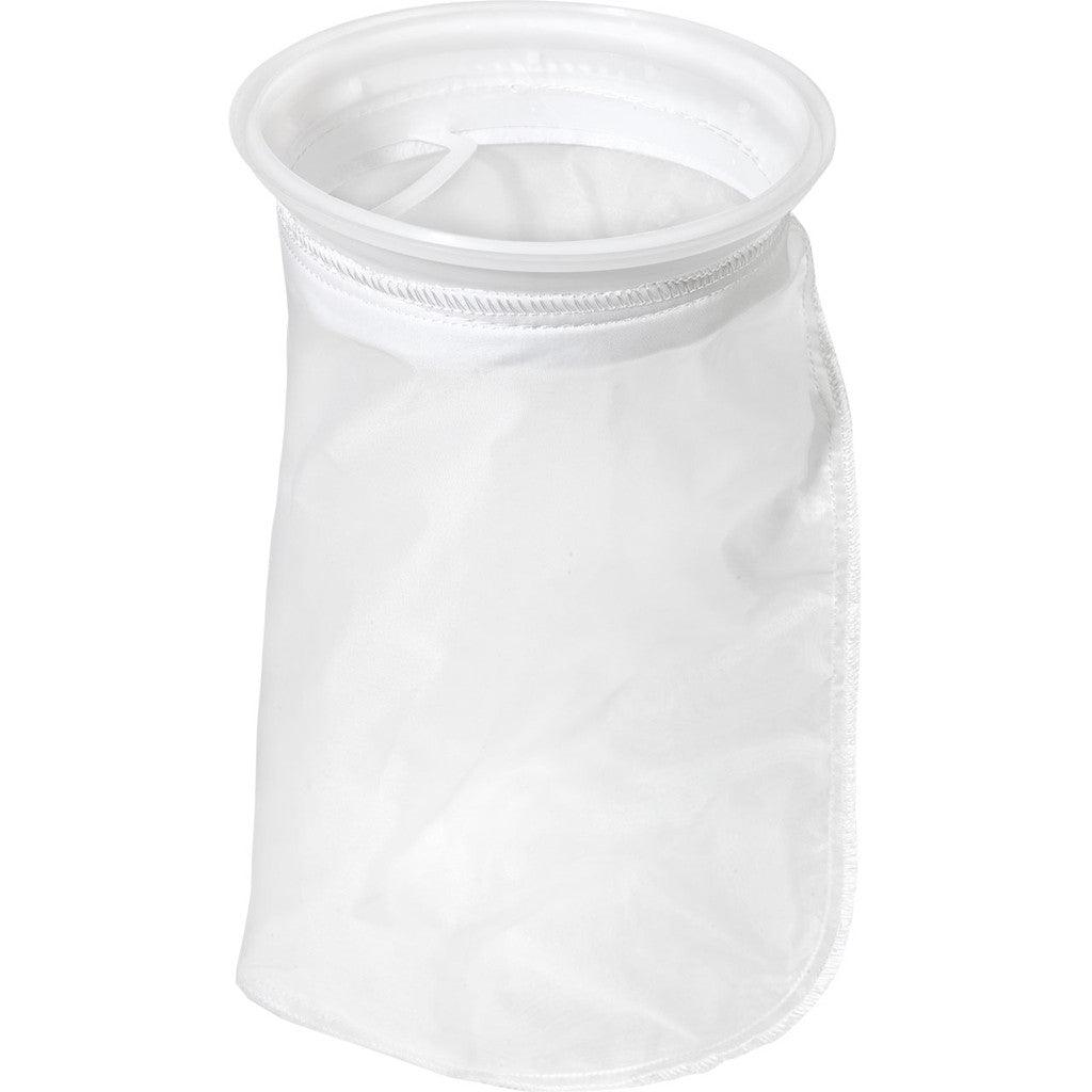 Simplicity 4" x 14" 200 Micron Mesh Filter Sock w/ Plastic Ring - Single - Ruby Mountain Aquarium supply