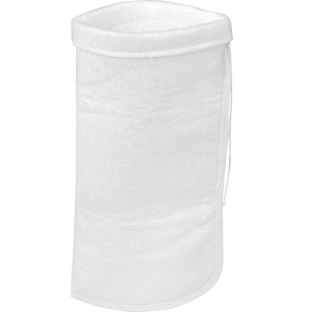 Simplicity 7" x 16" 200 Micron Filter Sock w/ Drawstring - Single - Ruby Mountain Aquarium supply