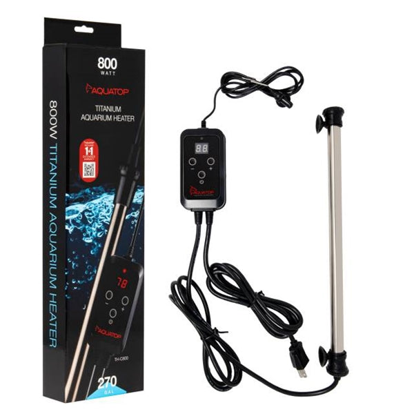 Aquatop Titanium Heater w/ Controller 800 Watt