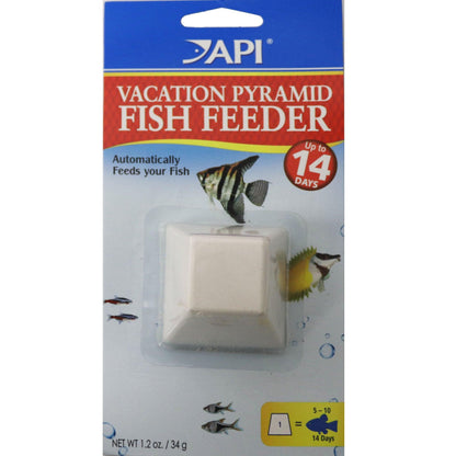 API VACATION PYRAMID FISH FEEDER - Ruby Mountain Aquarium supply