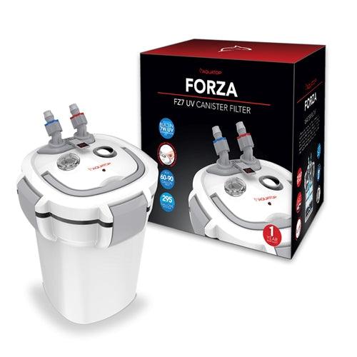 Aquatop Forza FZ7 Canister Filter w/ UV - Ruby Mountain Aquarium supply
