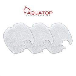 Aquatop Replacement Filter Pads for CF500-UV, 3 Pieces - Fine/White - Ruby Mountain Aquarium supply