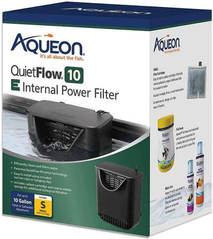 Aqueon Quietflow E Internal Power Filter for Aquariums - Ruby Mountain Aquarium supply