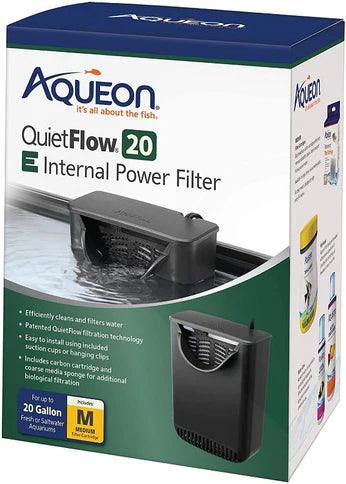 Aqueon Quietflow E Internal Power Filter for Aquariums - Ruby Mountain Aquarium supply