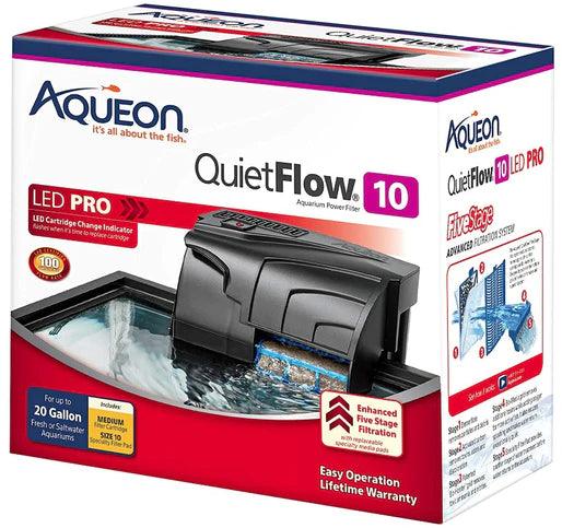 Aqueon QuietFlow LED Pro Aquarium Power Filter - Ruby Mountain Aquarium supply