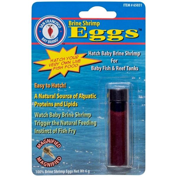 Bay Brand Brine Shrimp Eggs 6 GM - Ruby Mountain Aquarium supply