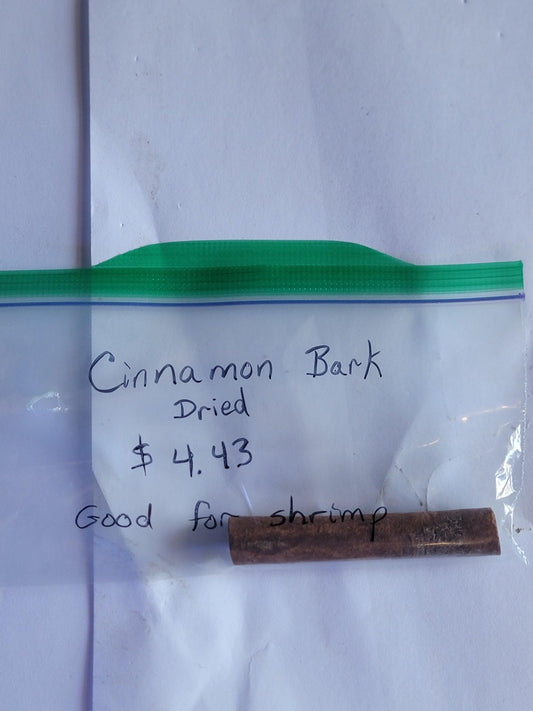 Cinnamon Bark Dried - Ruby Mountain Aquarium supply