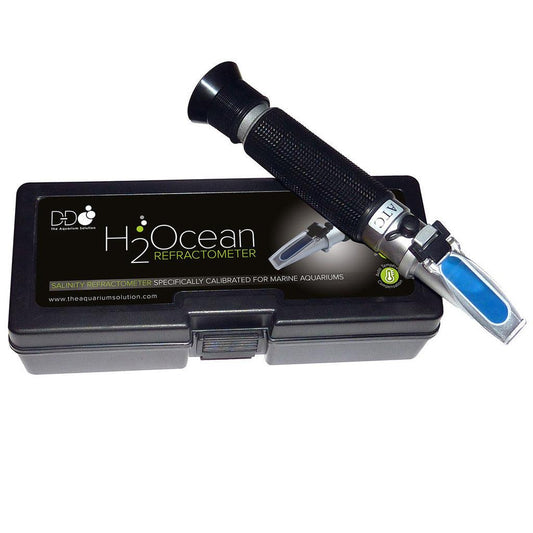 D-D Seawater Refractometer w/ Auto Temperature Compensation - Ruby Mountain Aquarium supply