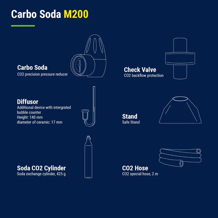 Dennerle Carbo Soda M200 - Ruby Mountain Aquarium supply