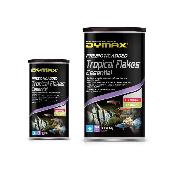 Dymax Tropical Flakes Essential - Ruby Mountain Aquarium supply