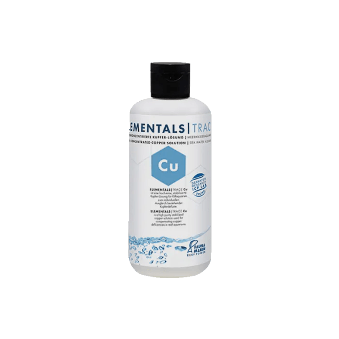 Fauna Marin Elementals Trace Copper (Cu) 250ml - Ruby Mountain Aquarium supply