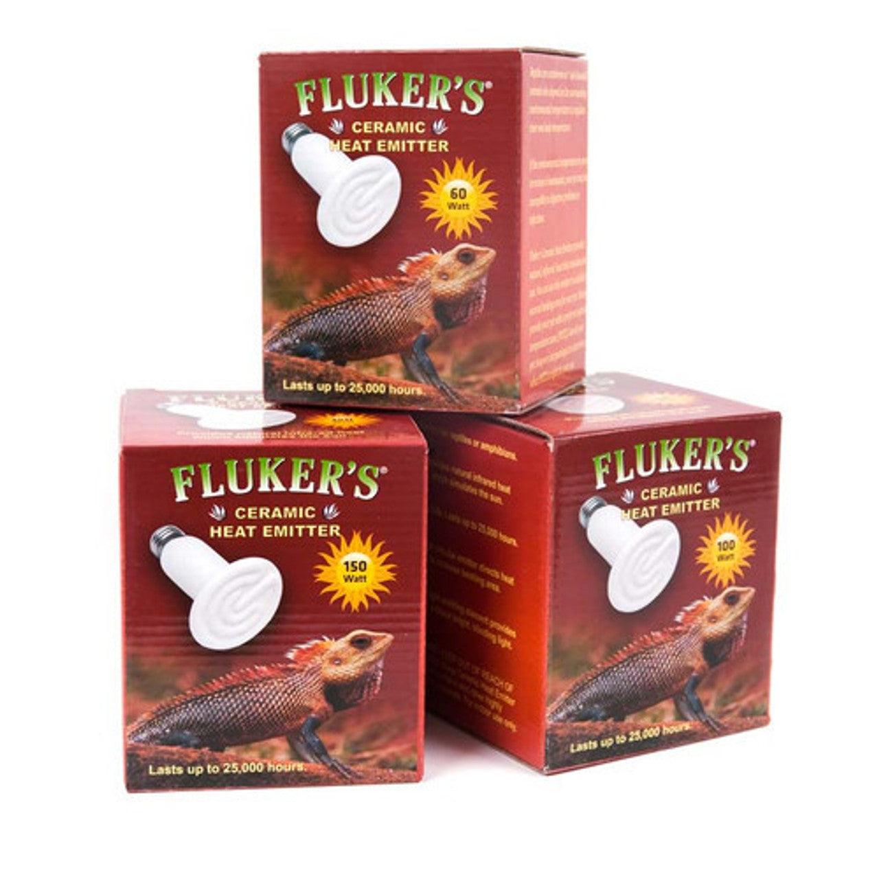 Flukers Ceramic Heat Emitter - Ruby Mountain Aquarium supply