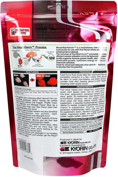 Hikari Blood Red Parrot+ Medium Pellet Food - Ruby Mountain Aquarium supply