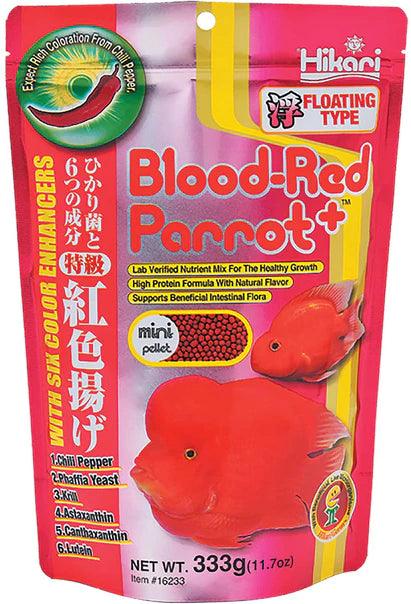 Hikari Blood Red Parrot+ Mini Pellet Food - Ruby Mountain Aquarium supply