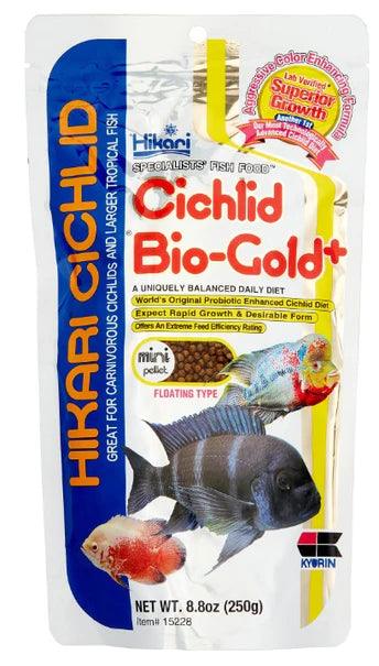 Hikari Cichlid Bio Gold+ Floating Mini Pellet Food - Ruby Mountain Aquarium supply