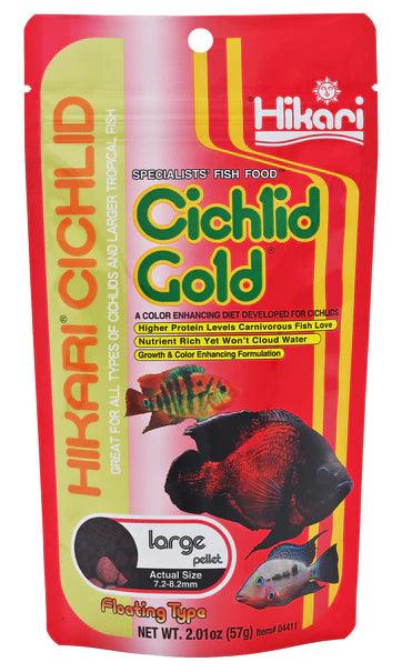 Hikari Cichlid Gold Floating Large Pellet Food - Ruby Mountain Aquarium supply