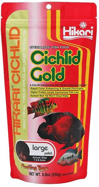 Hikari Cichlid Gold Floating Large Pellet Food - Ruby Mountain Aquarium supply