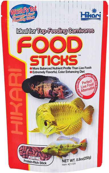 Hikari Food Sticks Floating Food for Top Feeding Carnivores - Ruby Mountain Aquarium supply