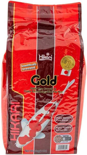 Hikari Gold Floating Medium Pellet Koi Food - Ruby Mountain Aquarium supply