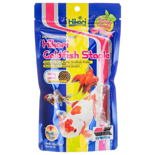 Hikari Goldfish Staple Floating Baby Pellet Food - Ruby Mountain Aquarium supply