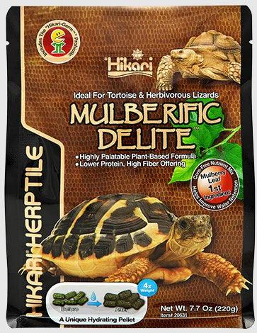 Hikari Herptile Mulberific Delite Tortoise Food - Ruby Mountain Aquarium supply