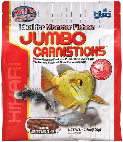 Hikari Jumbo Carnisticks Floating Stick Food - Ruby Mountain Aquarium supply