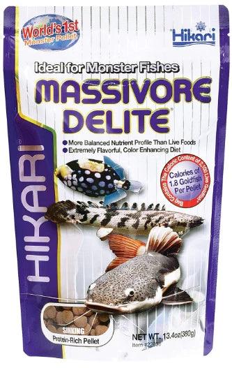 Hikari Massivore Delite Sinking Pellet Food - Ruby Mountain Aquarium supply