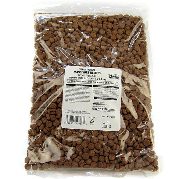 Hikari Massivore Delite Sinking Pellet Food - Ruby Mountain Aquarium supply