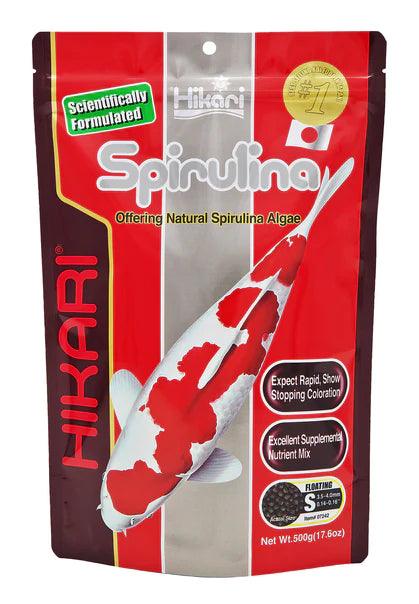 Hikari Spirulina Floating Mini Pellet Koi Food - Ruby Mountain Aquarium supply