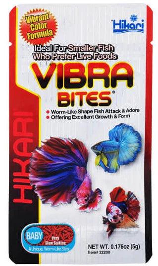 Hikari Vibra Bites Baby Tropical Fish Food - Ruby Mountain Aquarium supply