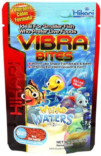 Hikari Vibra Bites Baby Tropical Fish Food - Ruby Mountain Aquarium supply
