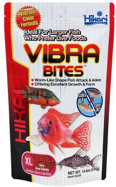 Hikari Vibra Bites Extra Large Tropical Fish Food - Ruby Mountain Aquarium supply