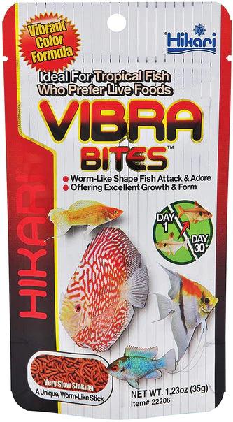 Hikari Vibra Bites Tropical Fish Food - Ruby Mountain Aquarium supply