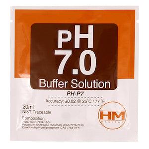 HM Digital pH 7.0 buffer solution - Ruby Mountain Aquarium supply