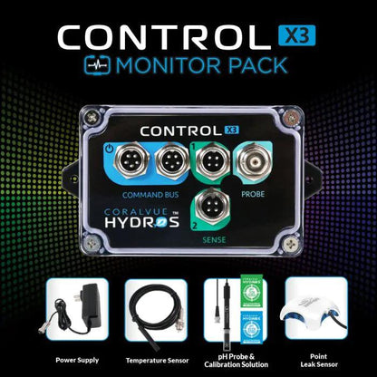 HYDROS Control X3 Monitor Pack - Ruby Mountain Aquarium supply