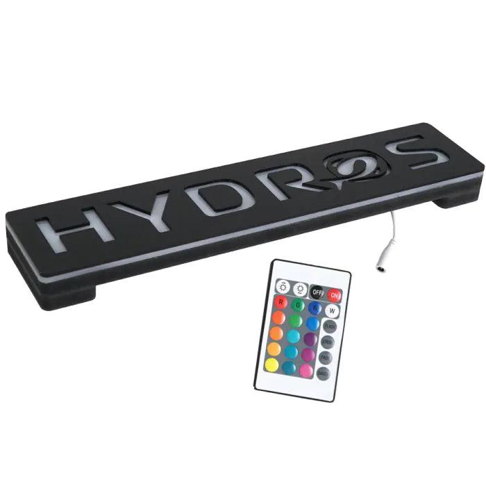 HYDROS Controller Board LED Sign - Black - Ruby Mountain Aquarium supply