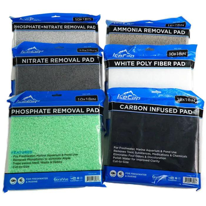 IceCap Carbon Infused Filter Pad - Ruby Mountain Aquarium supply