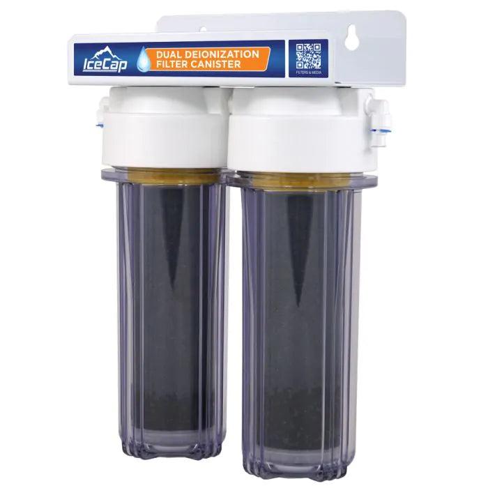 IceCap Dual DI Filter Canister - Ruby Mountain Aquarium supply