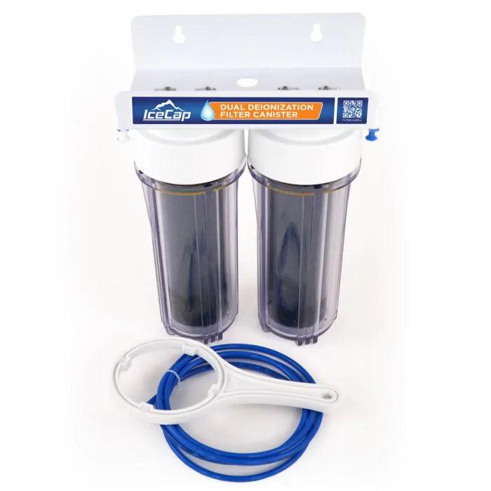 IceCap Dual DI Filter Canister - Ruby Mountain Aquarium supply