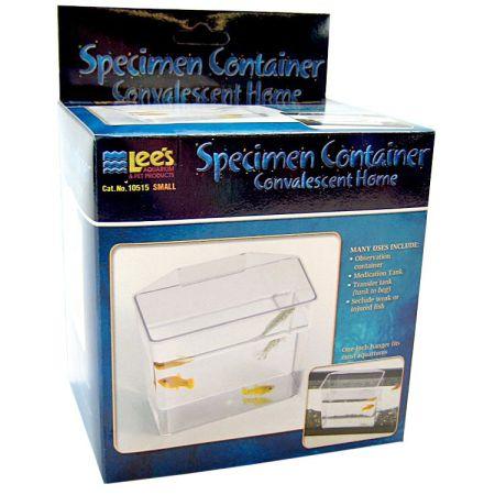 Lees Specimen Container Convalescent Home - Ruby Mountain Aquarium supply