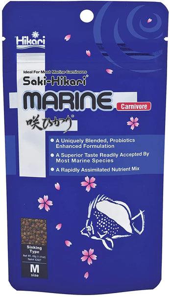 Saki-Hikari Marine Carnivore Sinking Medium Pellet Food - Ruby Mountain Aquarium supply